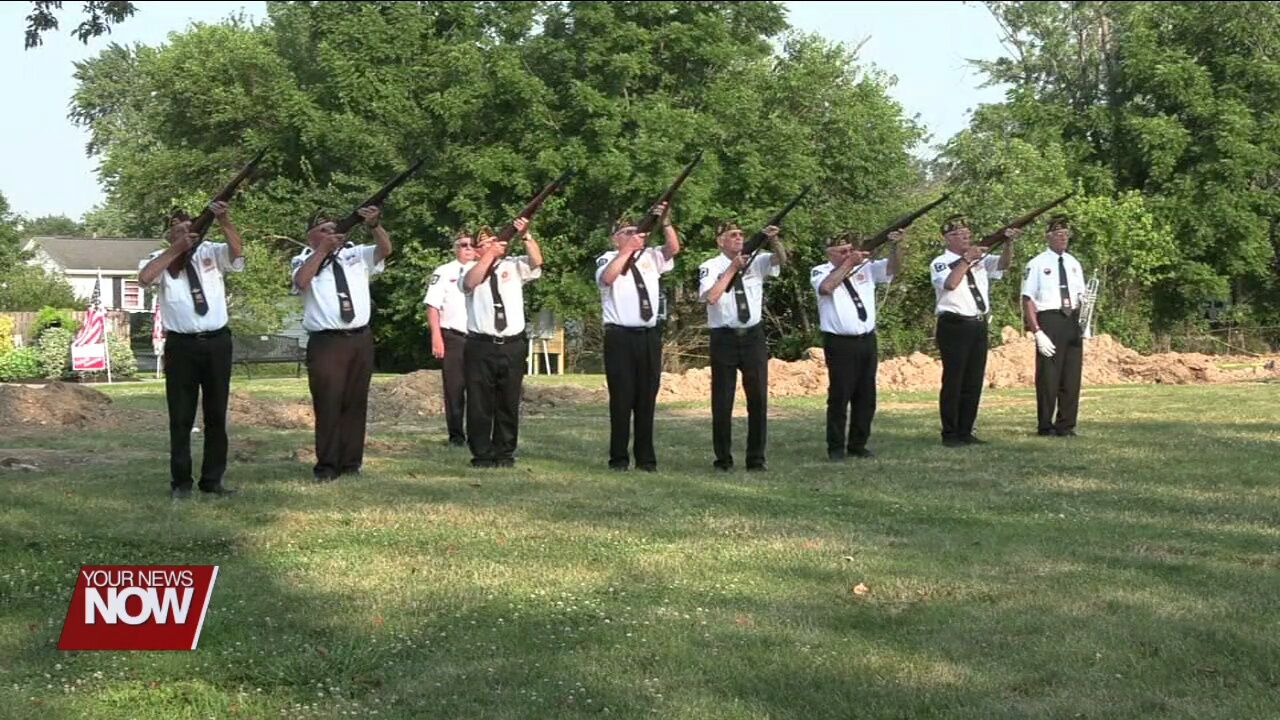 Cridersville Historical Society unveils local veteran banners at ceremony in their honor